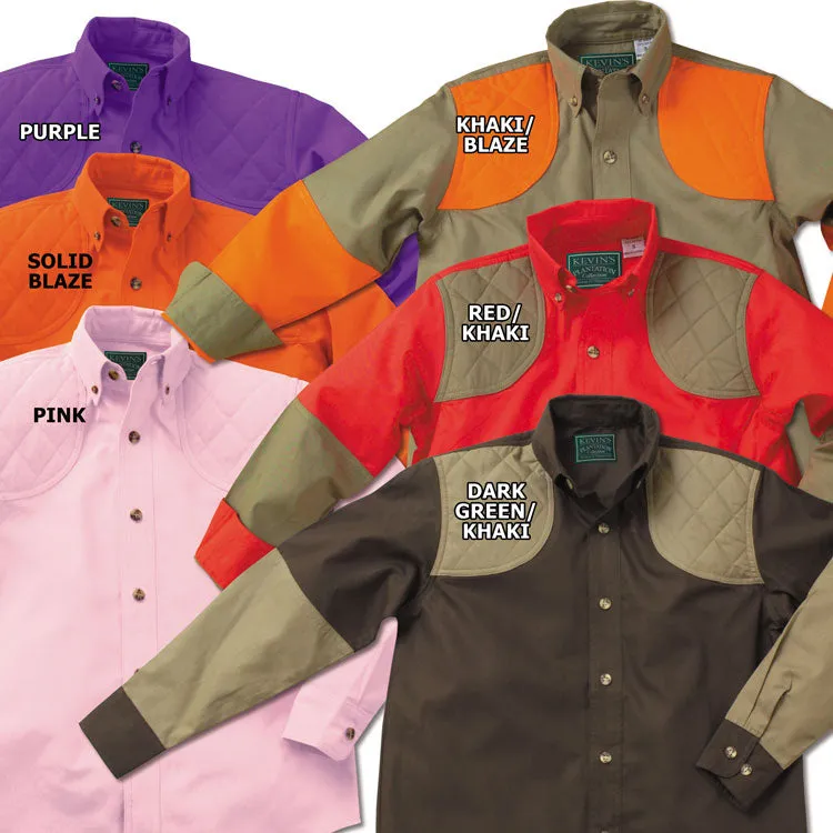 Kevin's Children's 100% Cotton Long Sleeve Shooting Shirt