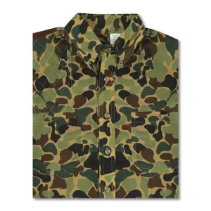 Kevin's Vintage Camo Left Tonal Patch Short Sleeve Shooting Shirt