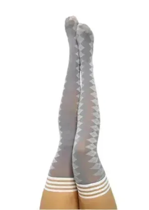 KIXIES PAR 4 - GREY ARGYLE SIZE C