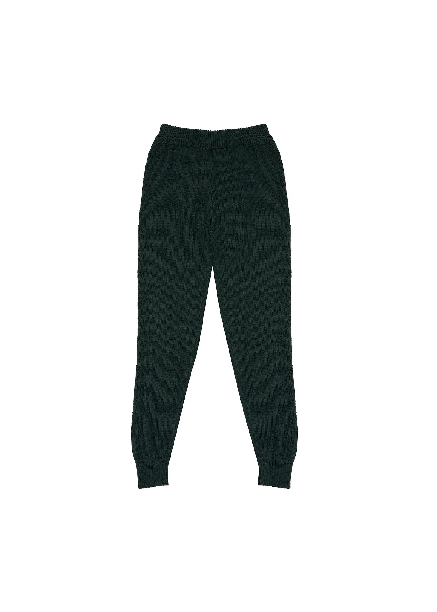 Knitted Leggings - Burnt Basil