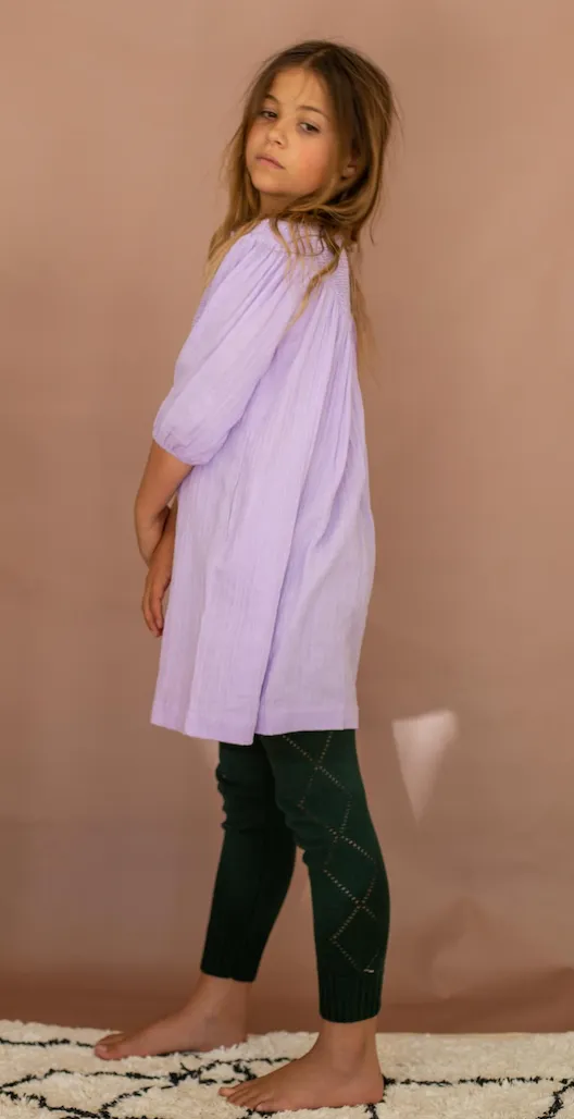 Knitted Leggings - Burnt Basil