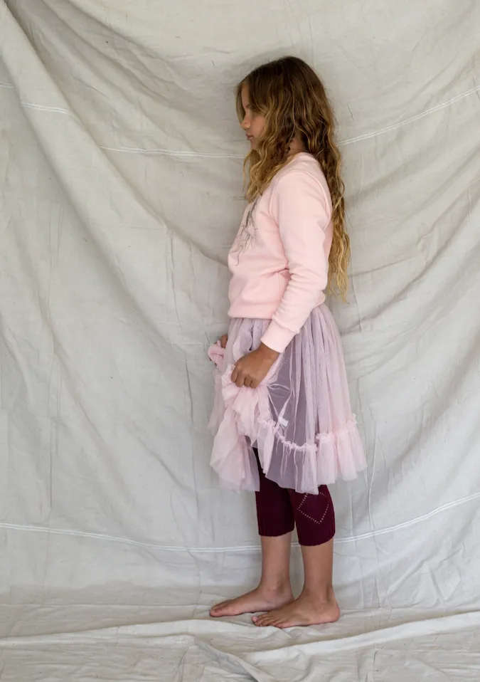 Knitted Leggings - Mulberry Jam