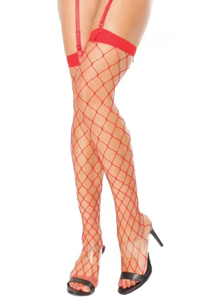Large Scale Fishnet Tights