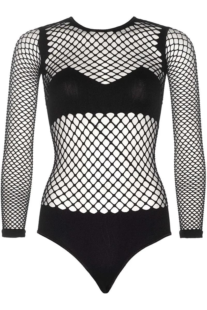 Leg Avenue Naughty Kitty Bodysuit