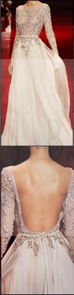 Long Sleeves Prom Dresses, Charming Prom Dresses, Floor-length Prom Dresses, Backless Prom Dresses, Party Dresses, Cocktail Prom Dresses, Evening Dresses, Long Prom Dress, Prom Dresses Online, PD0201