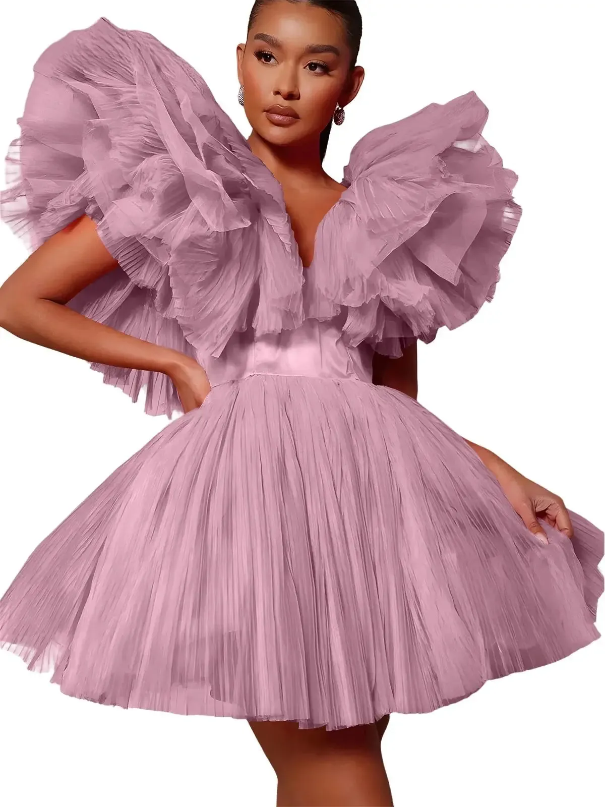 Lush Tulle Short Party Dress