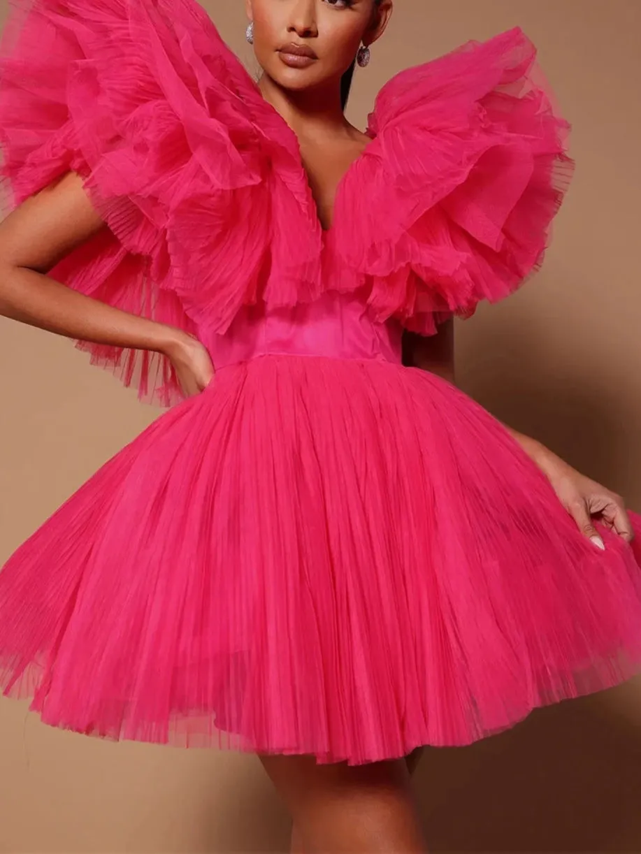 Lush Tulle Short Party Dress
