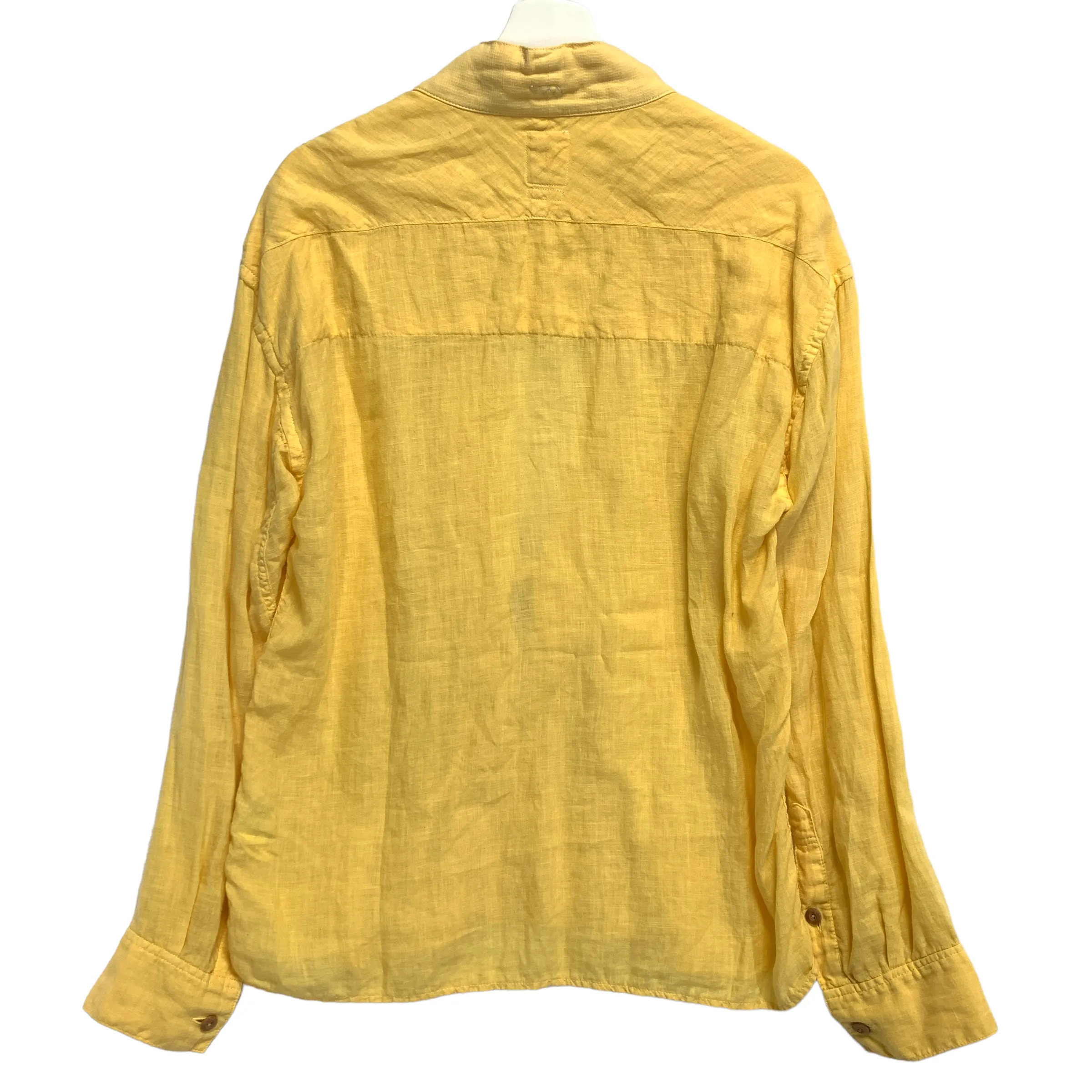 [M] VISVIM 18SS Lhamo Shirt Linen Yellow