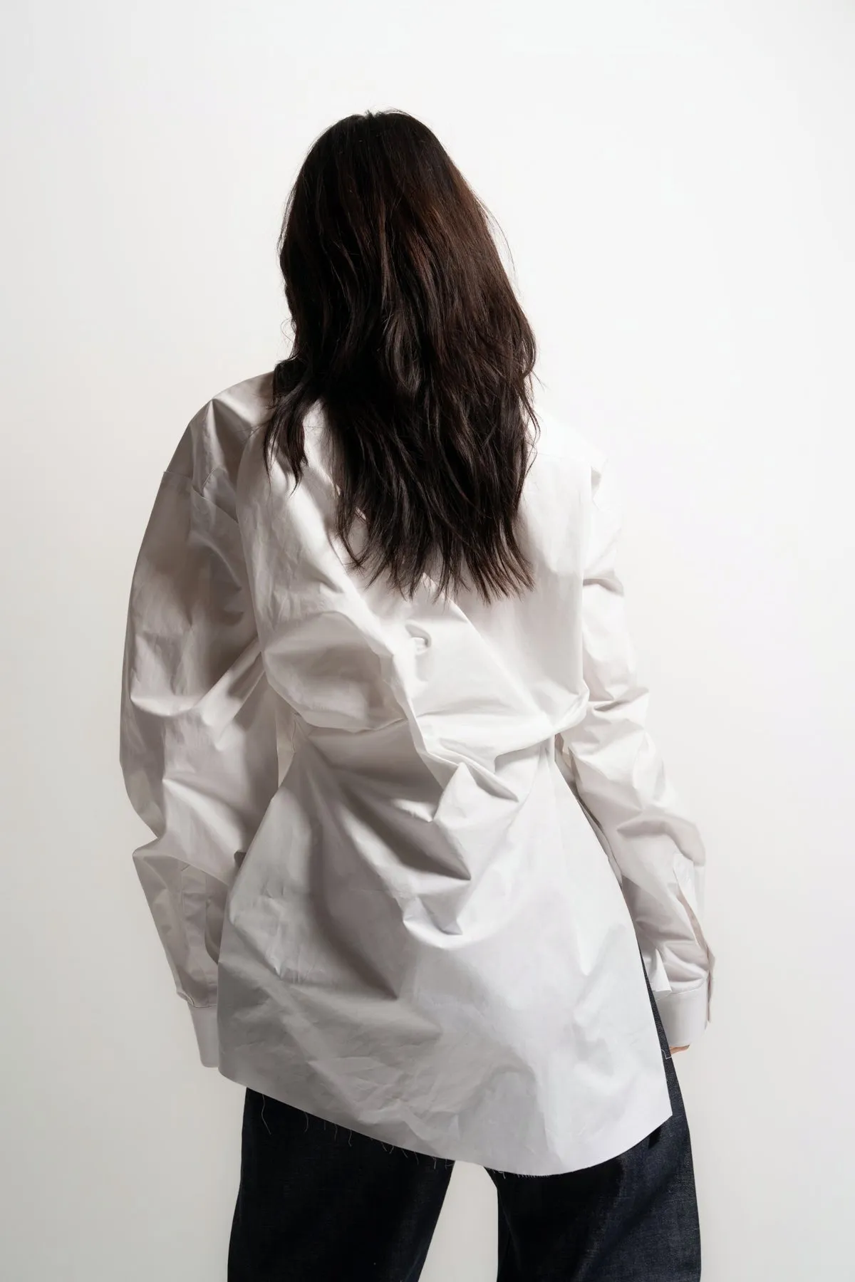 MAISON MARGIELA | RAW COTTON POPLIN SHIRT