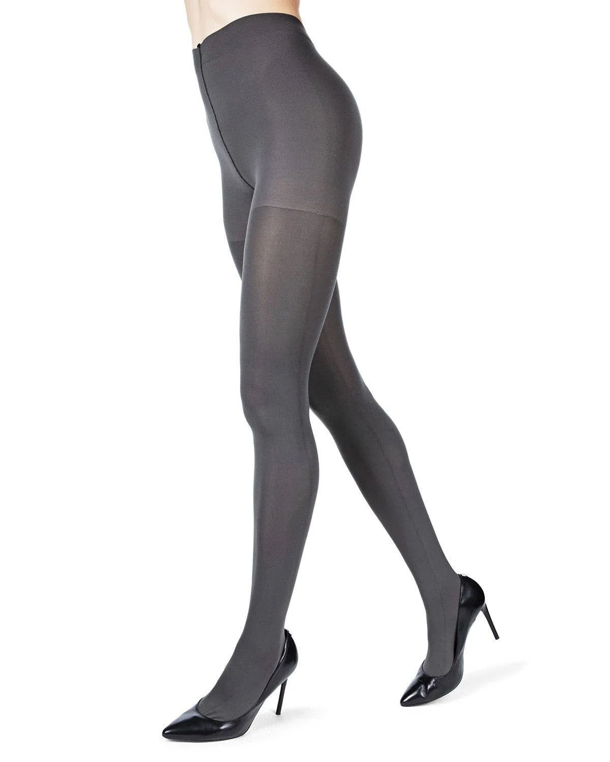 MeMoi Completely Opaque Control Top Tights