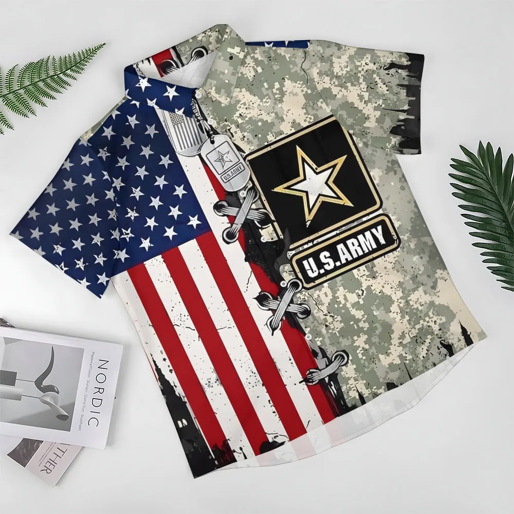 Men's American Veterans Pride Short Sleeve Shirt 2501002501