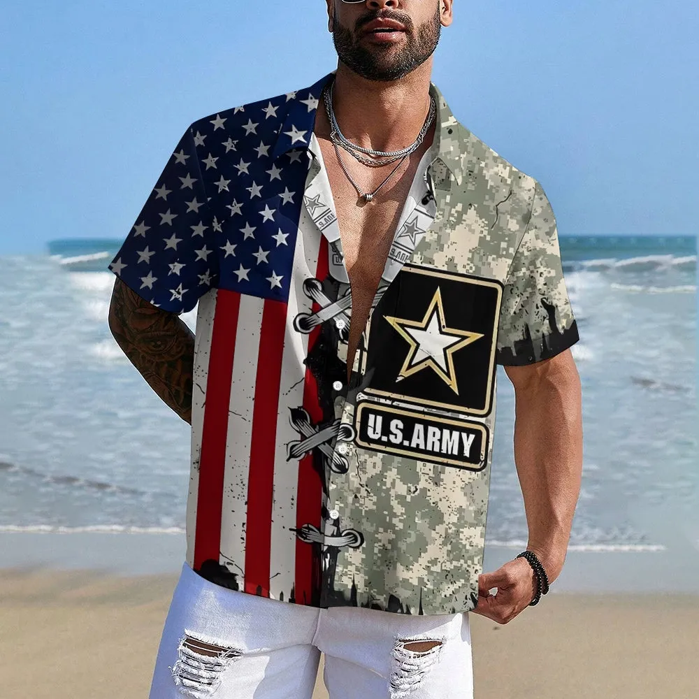 Men's American Veterans Pride Short Sleeve Shirt 2501002501