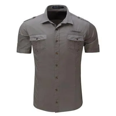 Men's Short Sleeve Cargo Shirt