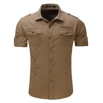 Men's Short Sleeve Cargo Shirt