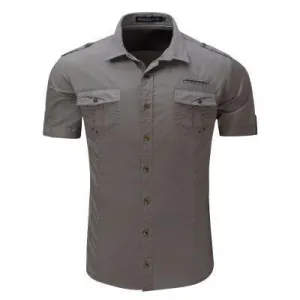 Men's Short Sleeve Cargo Shirt