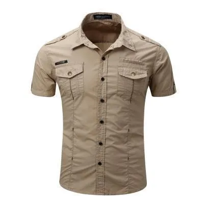 Men's Short Sleeve Cargo Shirt