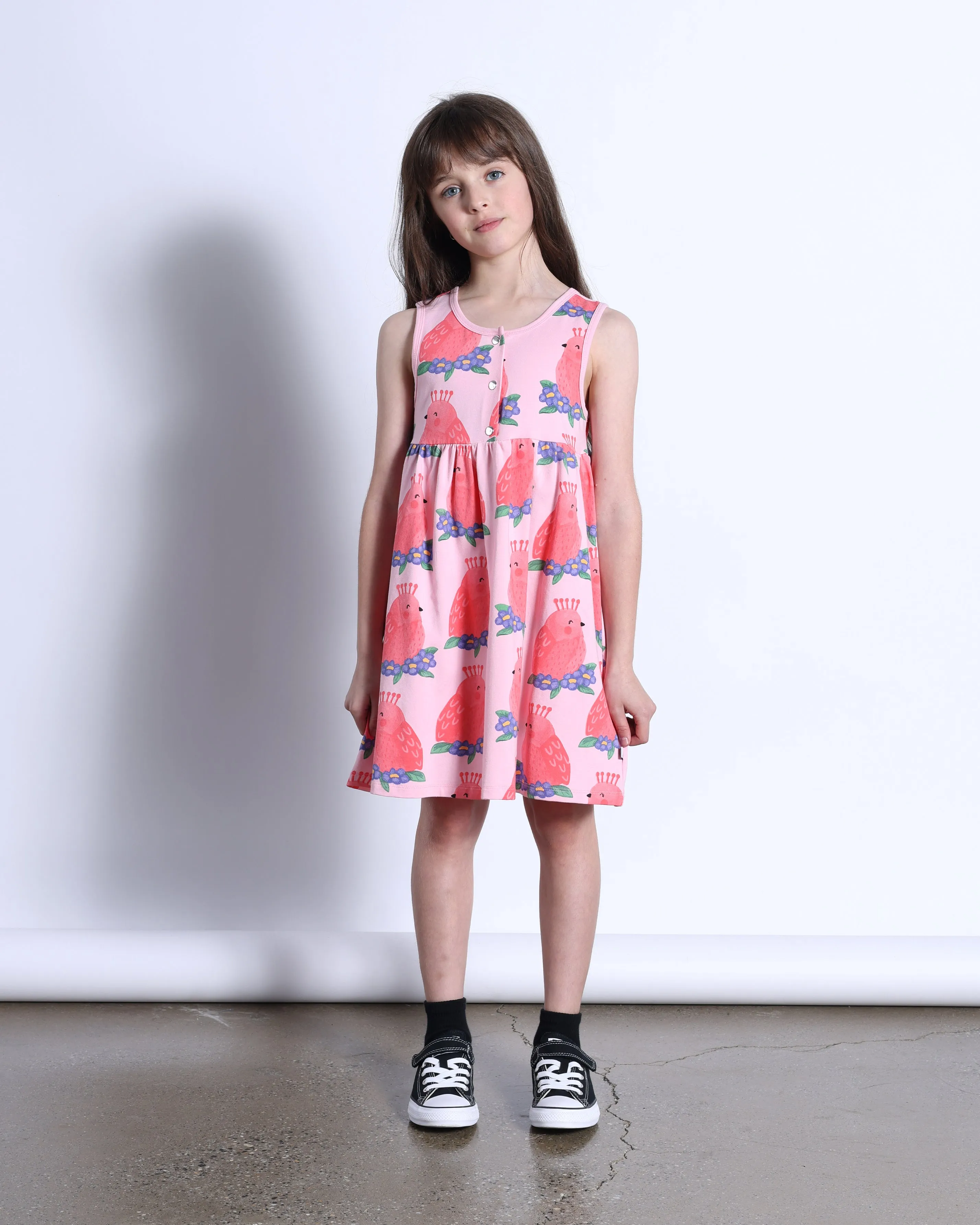 MINTI HAPPY BIRDS DRESS