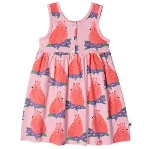 MINTI HAPPY BIRDS DRESS