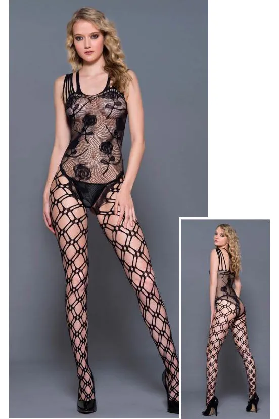 Music Legs Bodystocking 1823