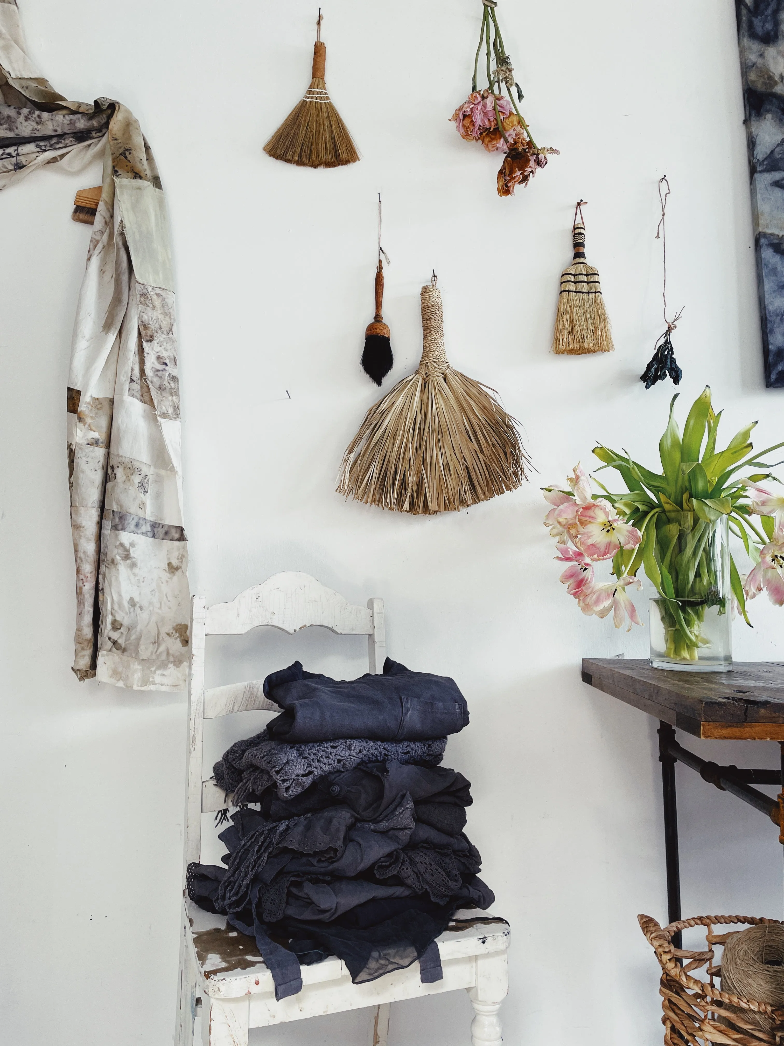 Natural Dye Bath: Charcoal