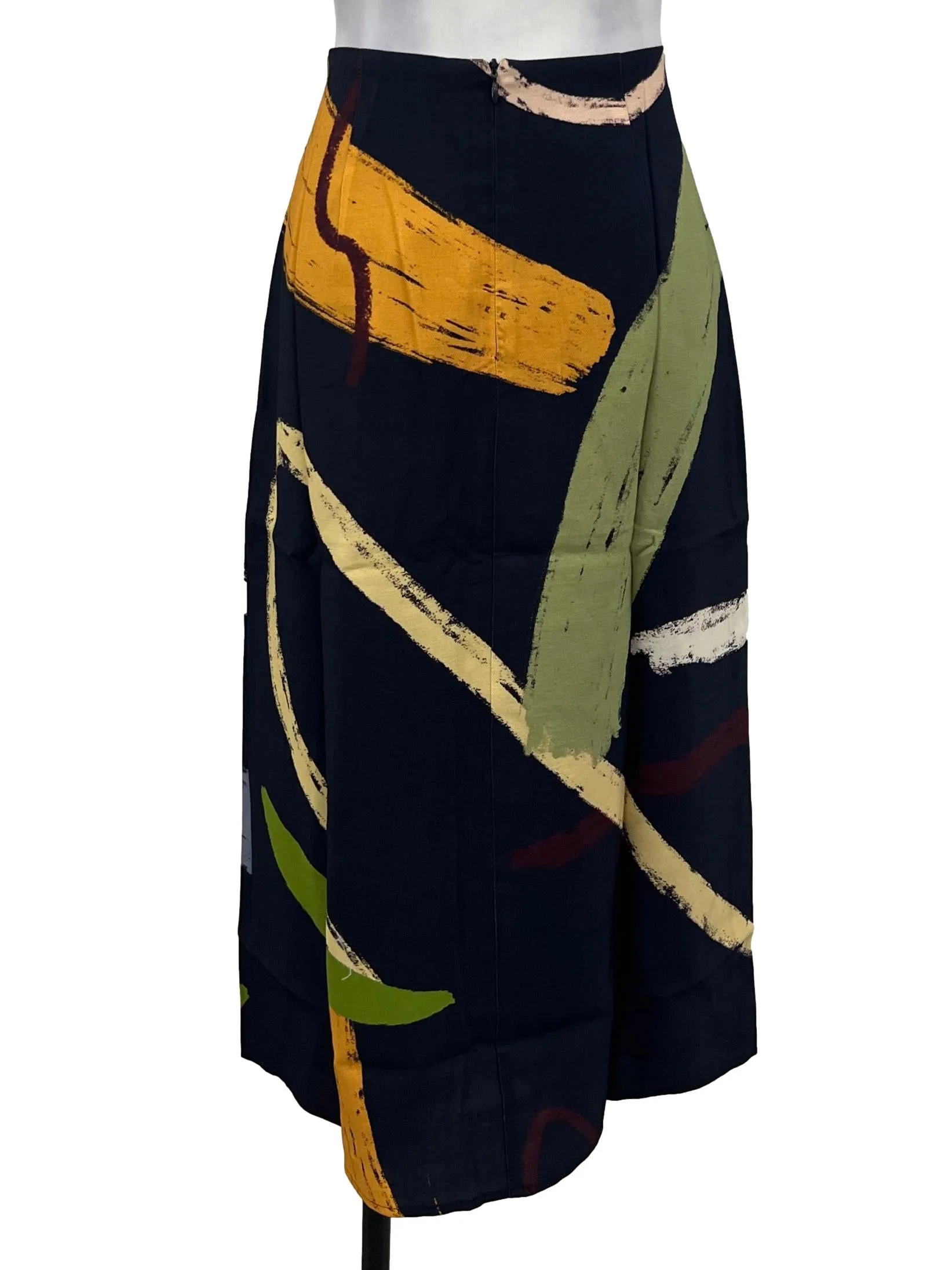 Navy Blue Courtyard Skirt OSN