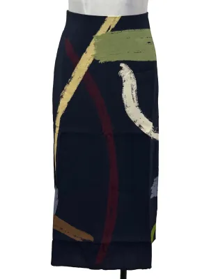 Navy Blue Courtyard Skirt OSN