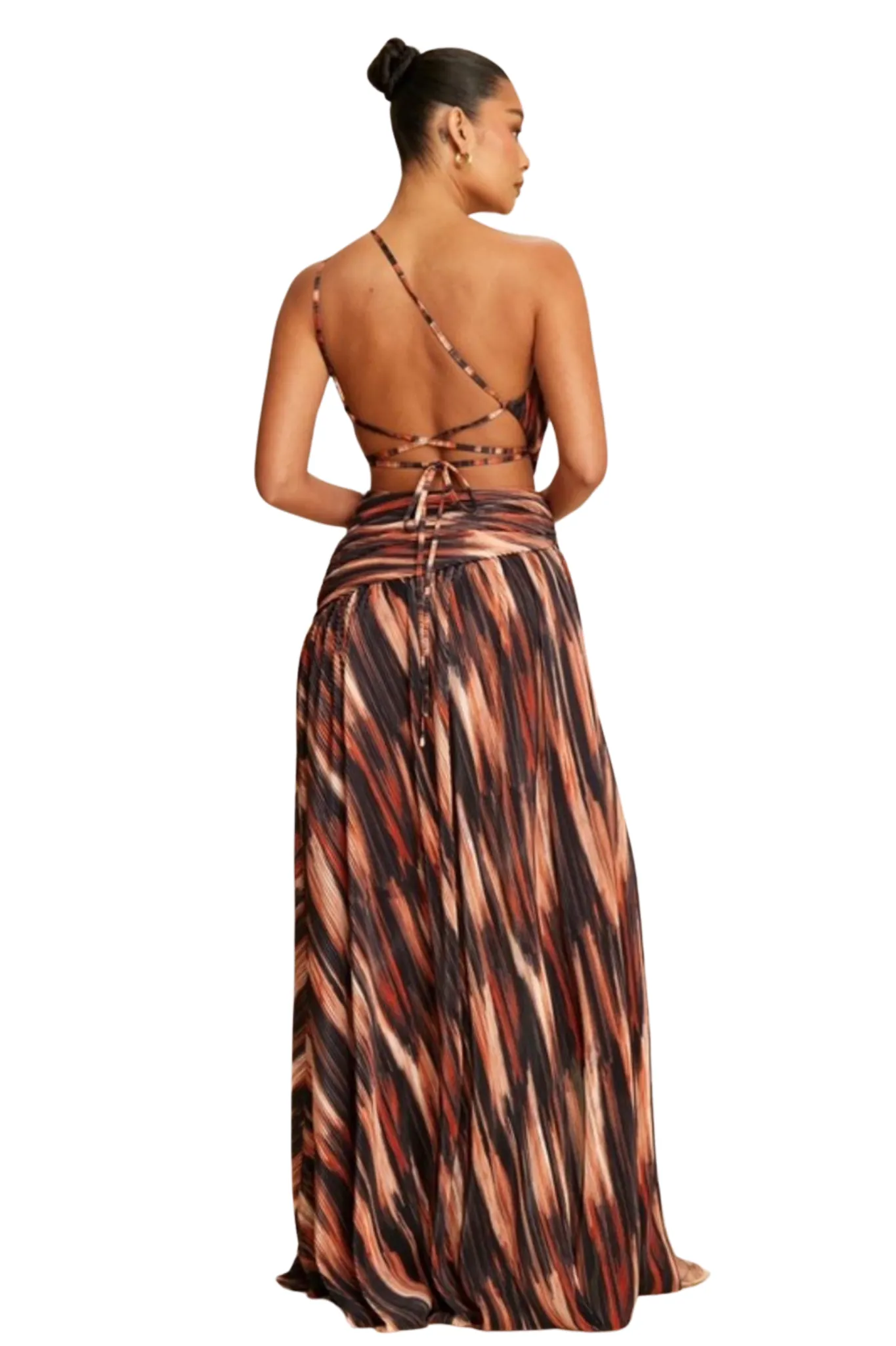 Nina Pleated Maxi Dress