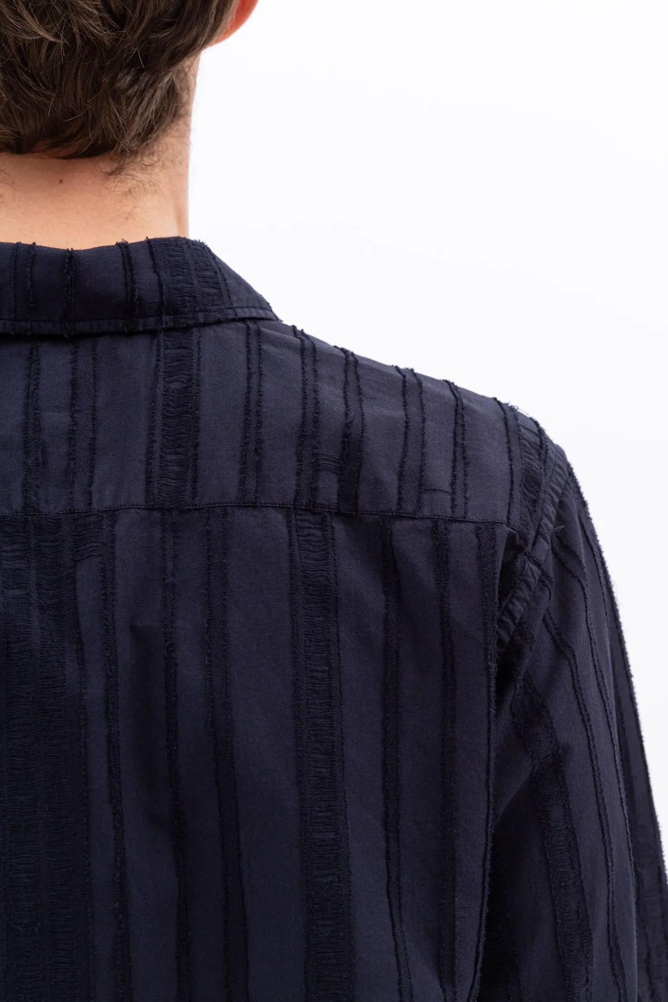 Norse Projects - Carsten Stripe - Dark Navy