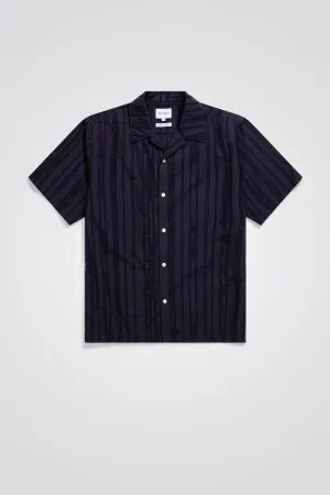 Norse Projects - Carsten Stripe - Dark Navy