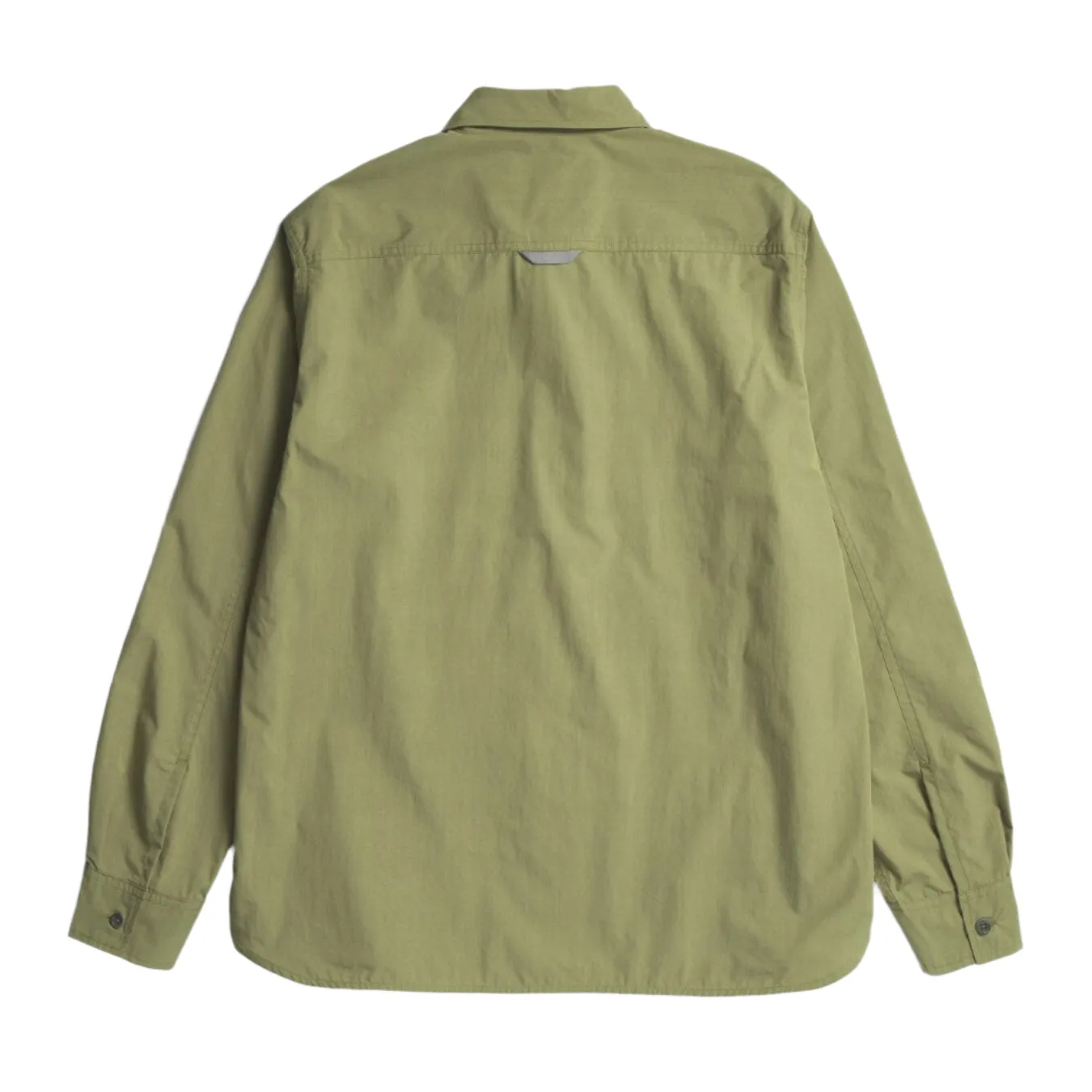 Norse Projects Silas Tech Poplin Shirt 2.0 Moss Green