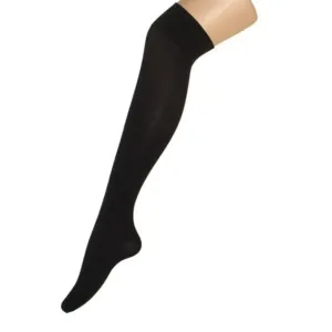 Opaque Thigh High Stockings