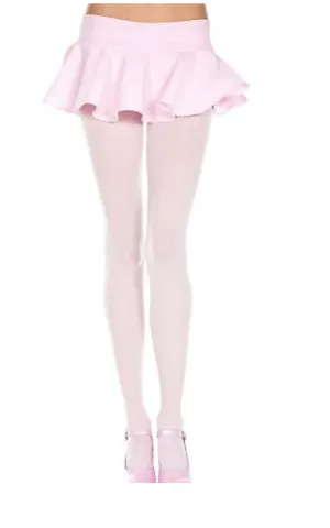 Opaque Tights Baby Pink