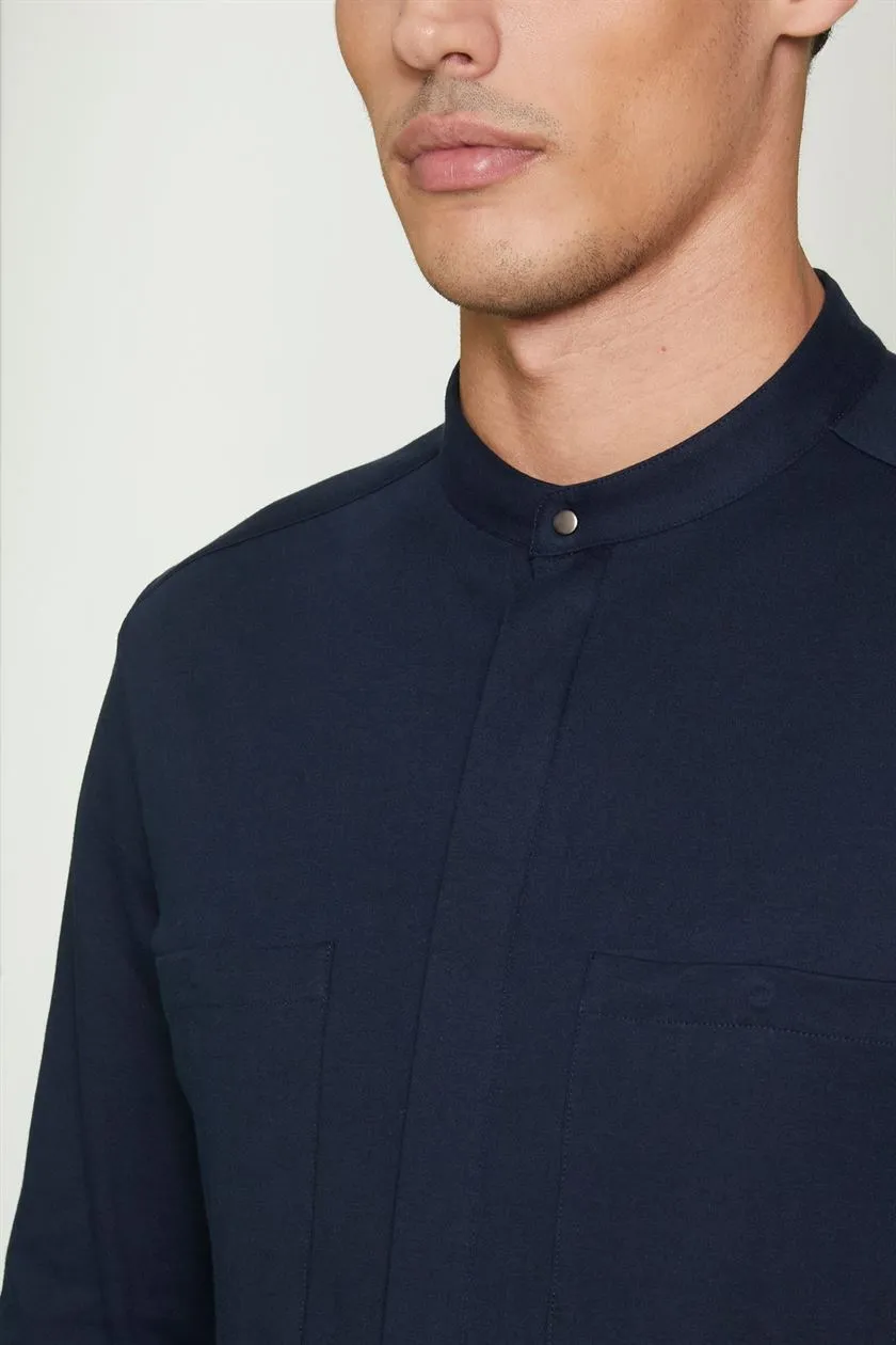 Perona   I   Menshirtshirts-Ruben-Pma-Fv21-3022-Navy  AS8097