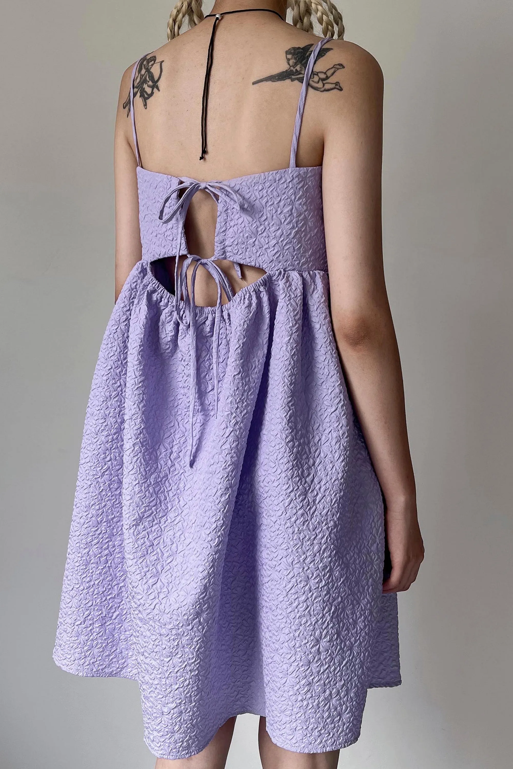 Poline Babydoll Mini Dress