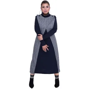 "Empire Attire" Winter Dress - Black
