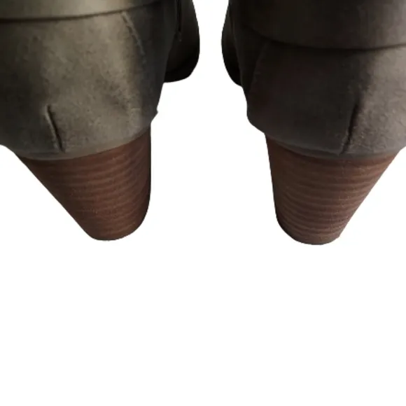 Report Caroline Buckle Ankle Bootie Boot Shoe 7 Taupe