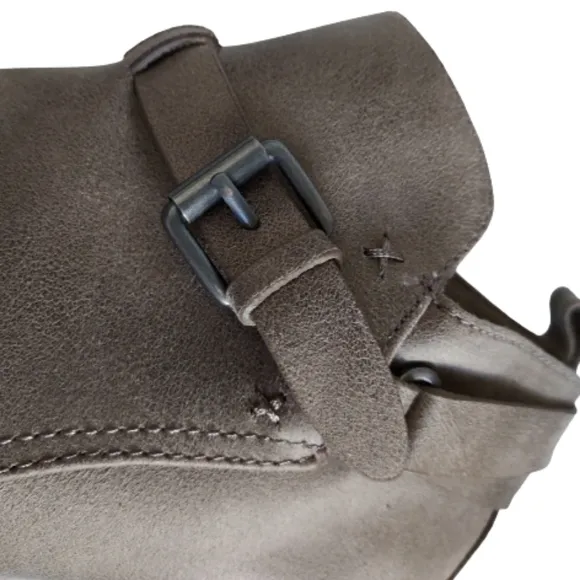 Report Caroline Buckle Ankle Bootie Boot Shoe 7 Taupe