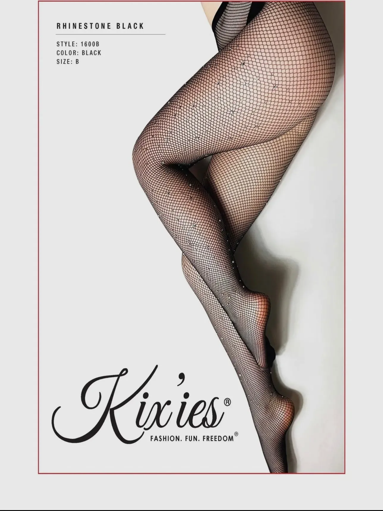 Rhinestone Fishnet Tights