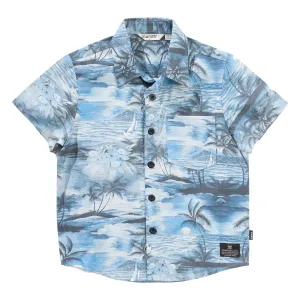 Riders Shirt - Mid Blue