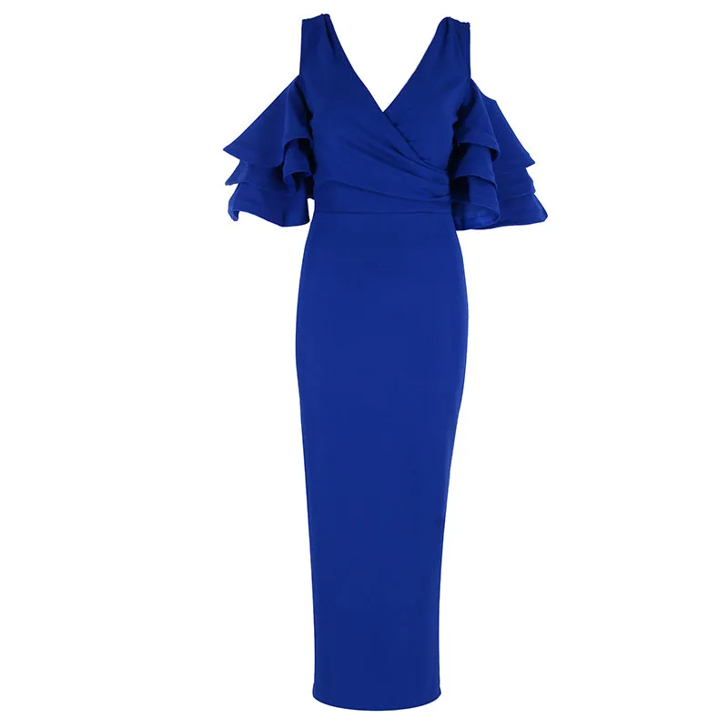 Royce Vestedo Celebrity Butterfly Dress