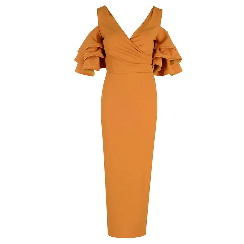 Royce Vestedo Celebrity Butterfly Dress