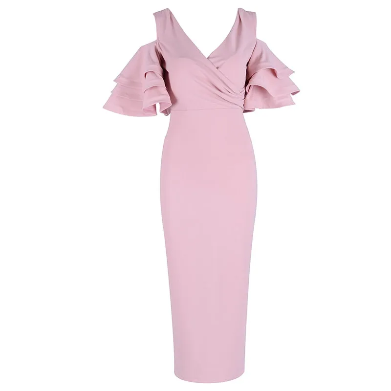 Royce Vestedo Celebrity Butterfly Dress