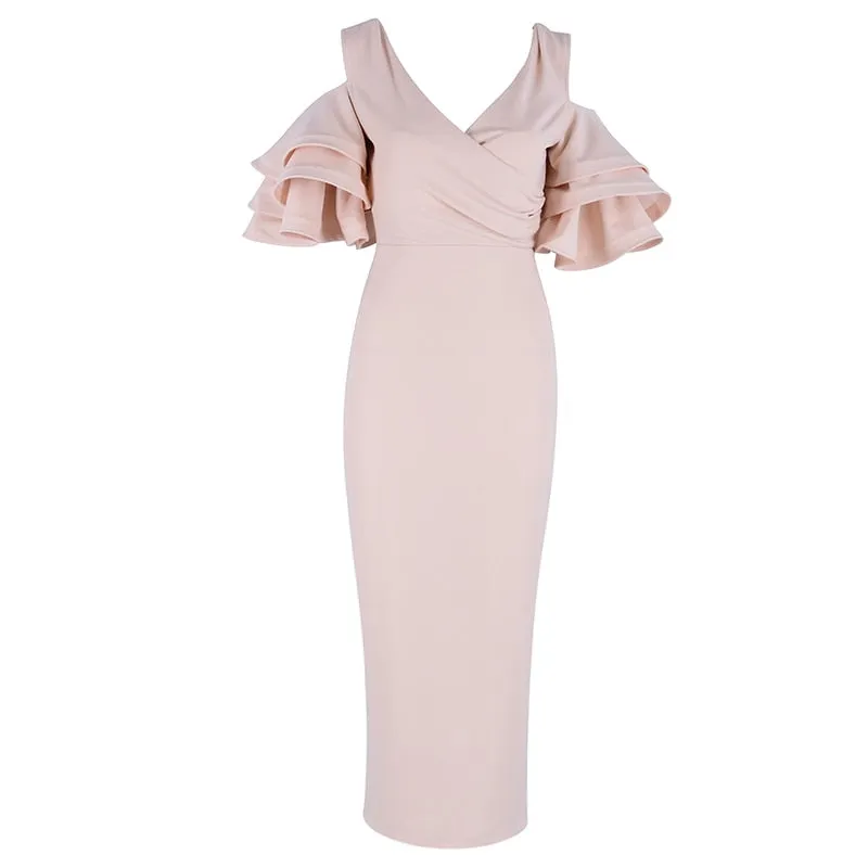 Royce Vestedo Celebrity Butterfly Dress