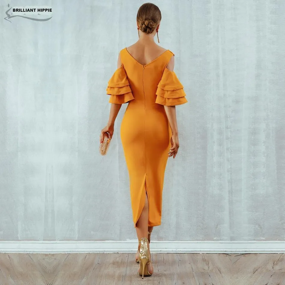 Royce Vestedo Celebrity Butterfly Dress