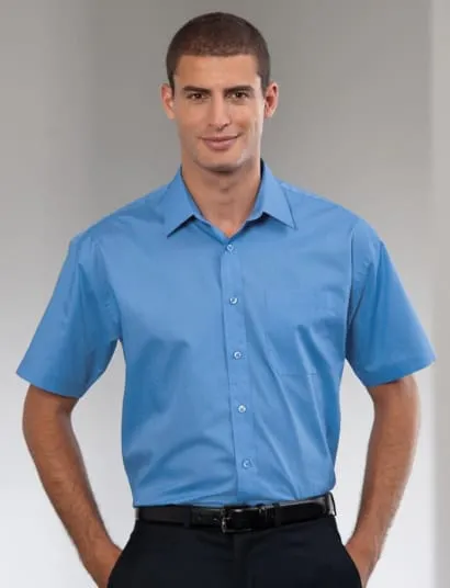 Russell Collection Men's Poplin Shirt-935M