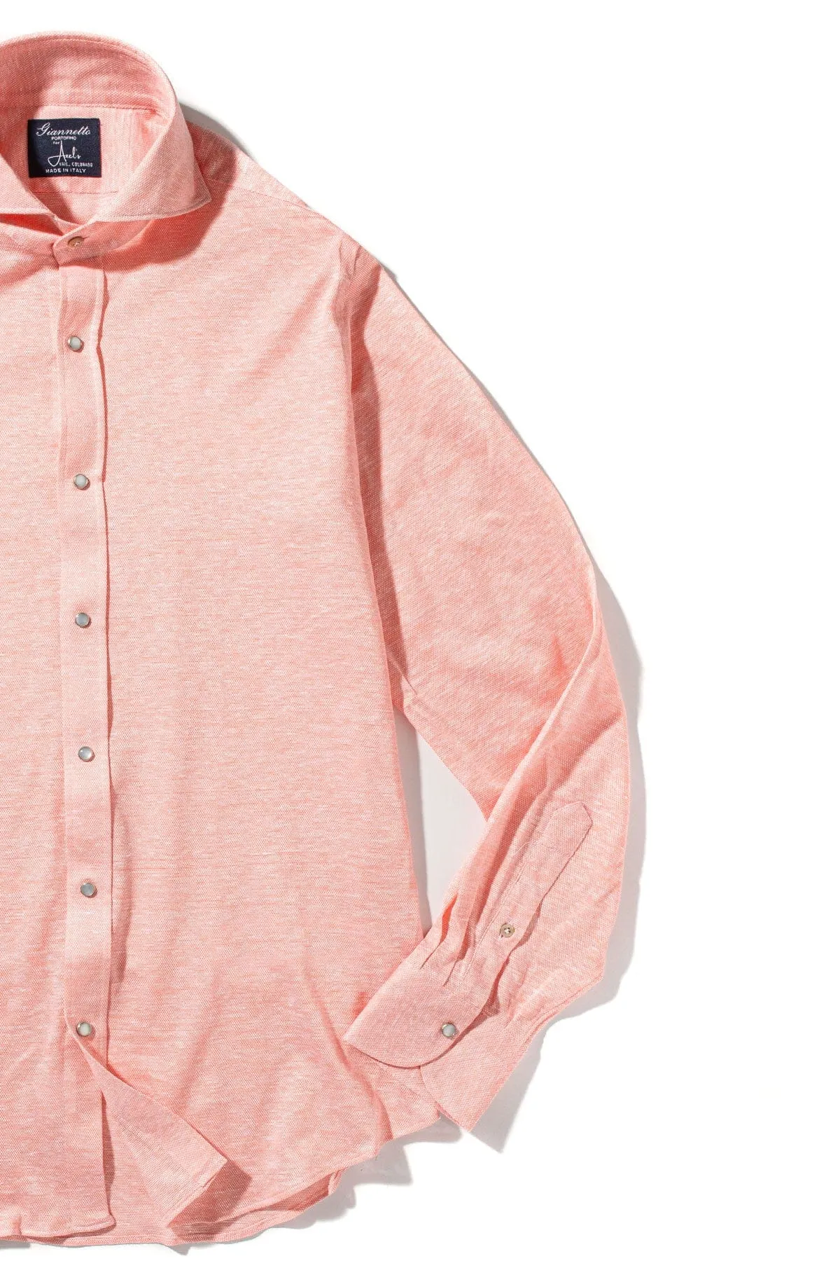 Schwinn Cotton Linen Shirt in Pink