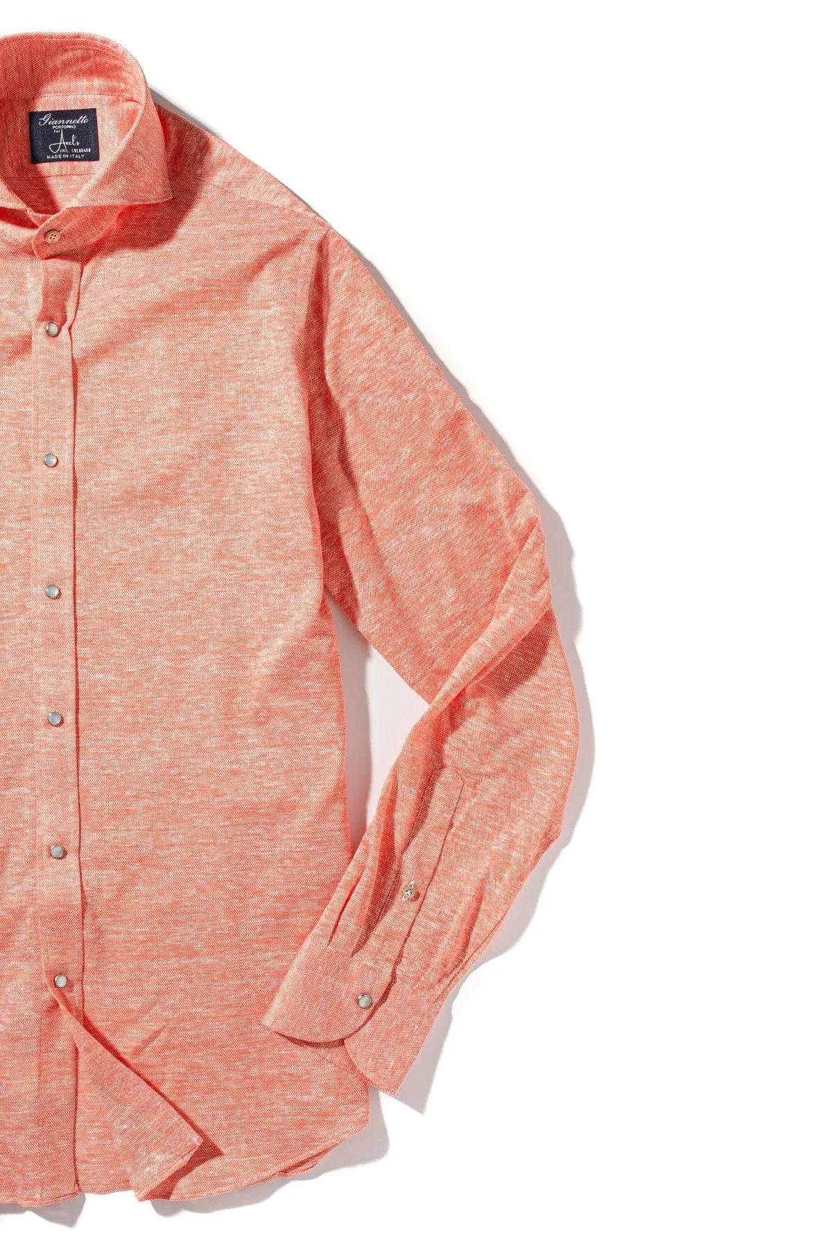Schwinn Cotton Linen Shirt in Red
