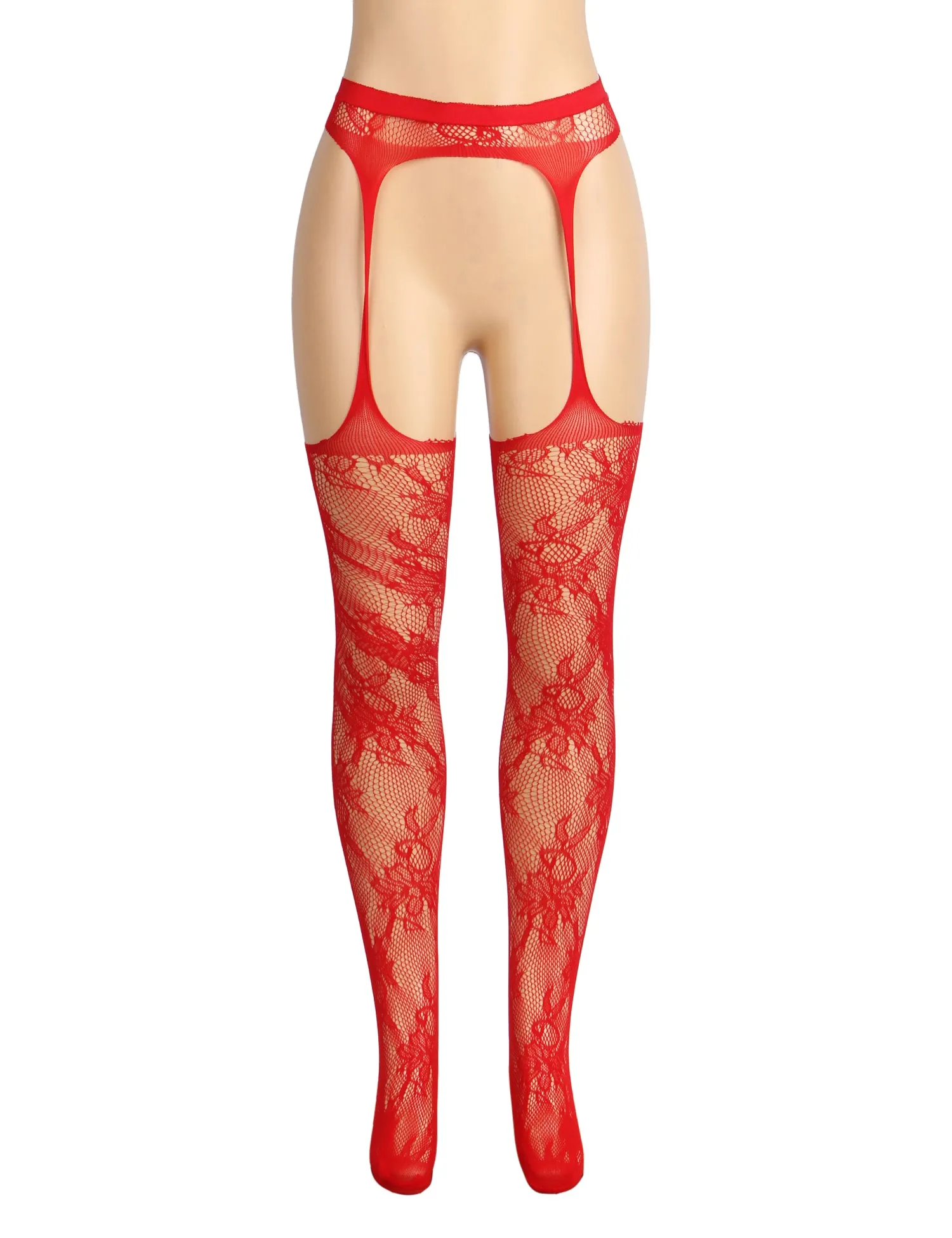 Sexy Floral Fishnet Pantyhose Tights