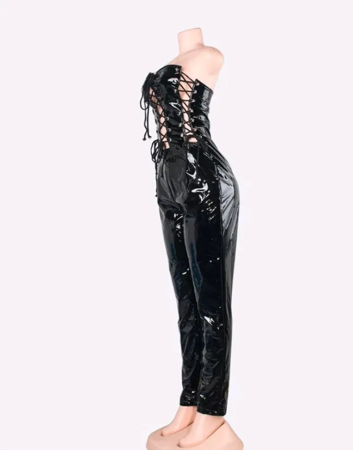Sexy Lace Up Rompers