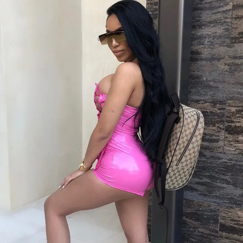 Sexy Lace Up Rompers
